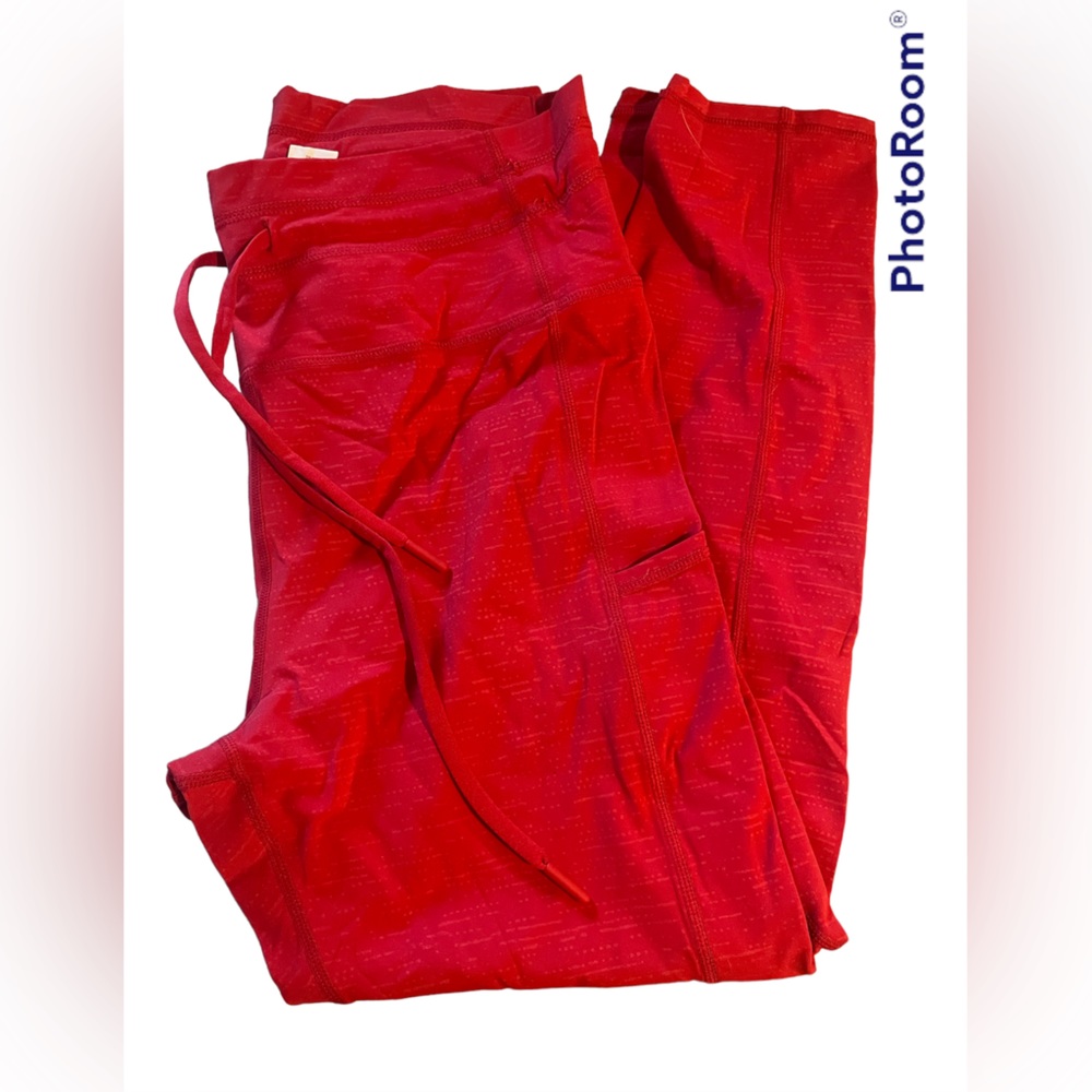 Zyia High Waisted drawstring luxe